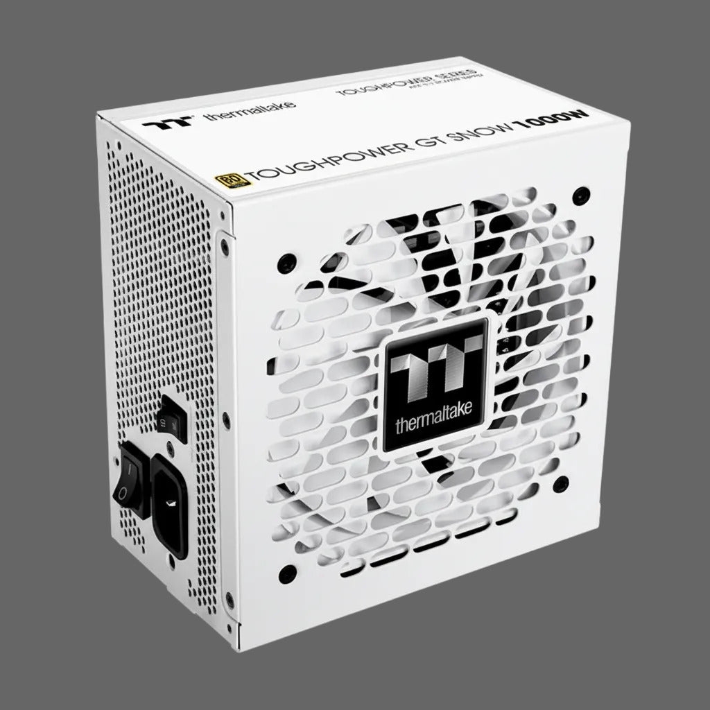 Thermaltake Toughpower GT Snow 1000W 80+ Gold PCIe Gen 5.1 ATX 3.1 Fully Modular PSU