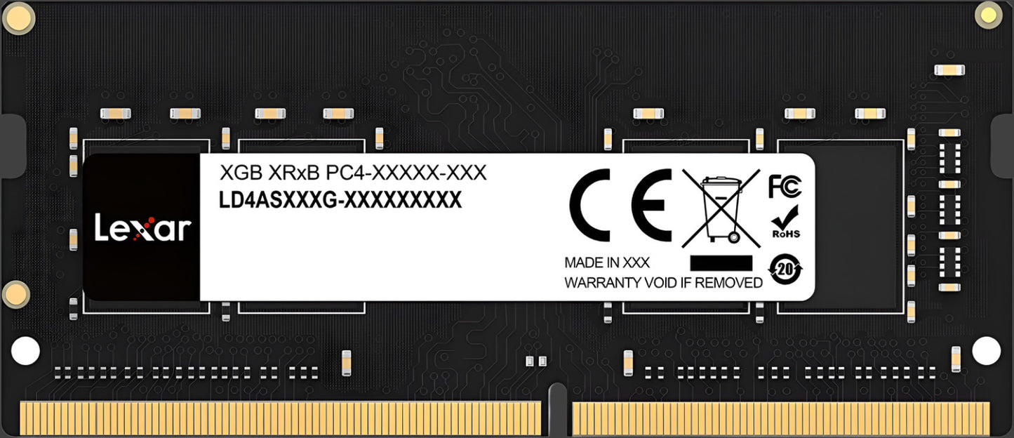 (Sodimm) Lexar 8G DDR4-3200 SODIMM Laptop Memory