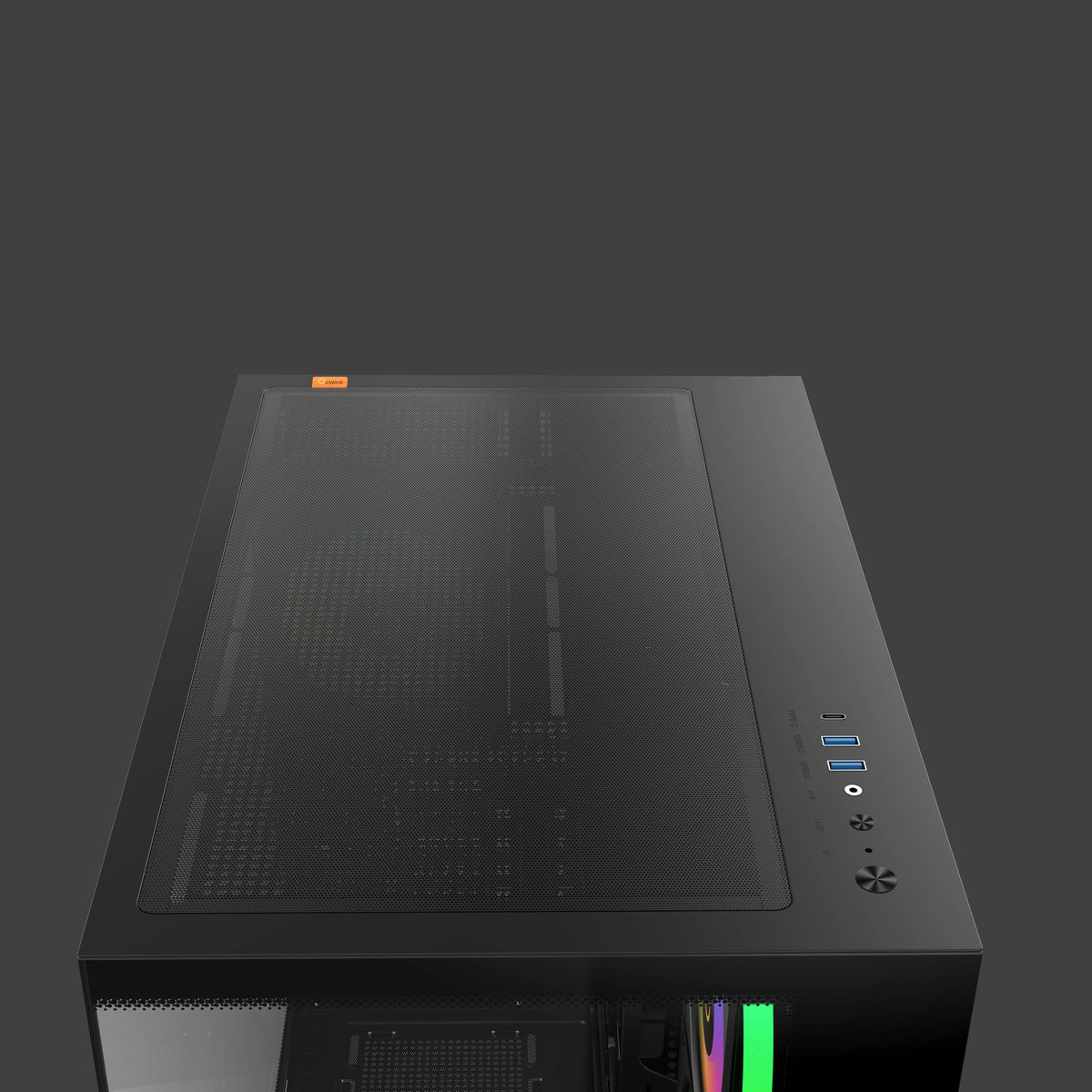 OCYPUS GAMMA C74 BLACK GAMING CASE