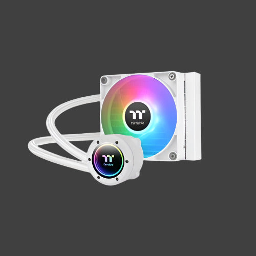 Thermaltake TH120 V2 ARGB Sync Edition AIO Liquid CPU Cooler Snow Edition