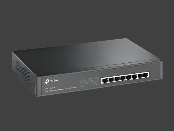 TP-Link TL-SG1008MP 8-Port Gigabit Desktop/Rackmount Switch with 8-Port PoE+