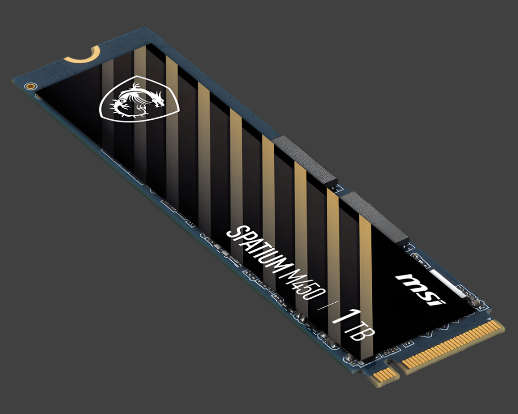 MSI Spatium M450 1TB V1 1TB PCIe Gen4x4 NVMe 3400/2400