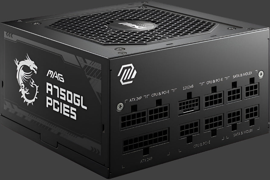 MSI MAG 750W ATX3.0 80 PLUS GOLD CERTIFIED, FULL MODULAR PSU
