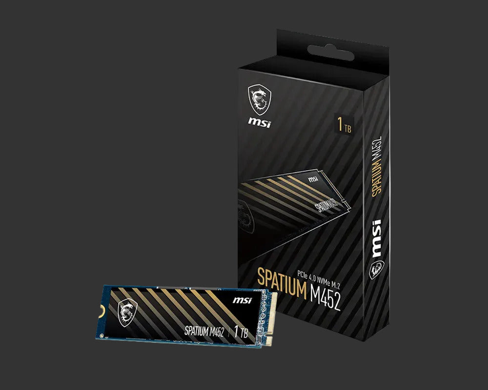 1TB MSI SPATIUM M452 M.2 SSD
