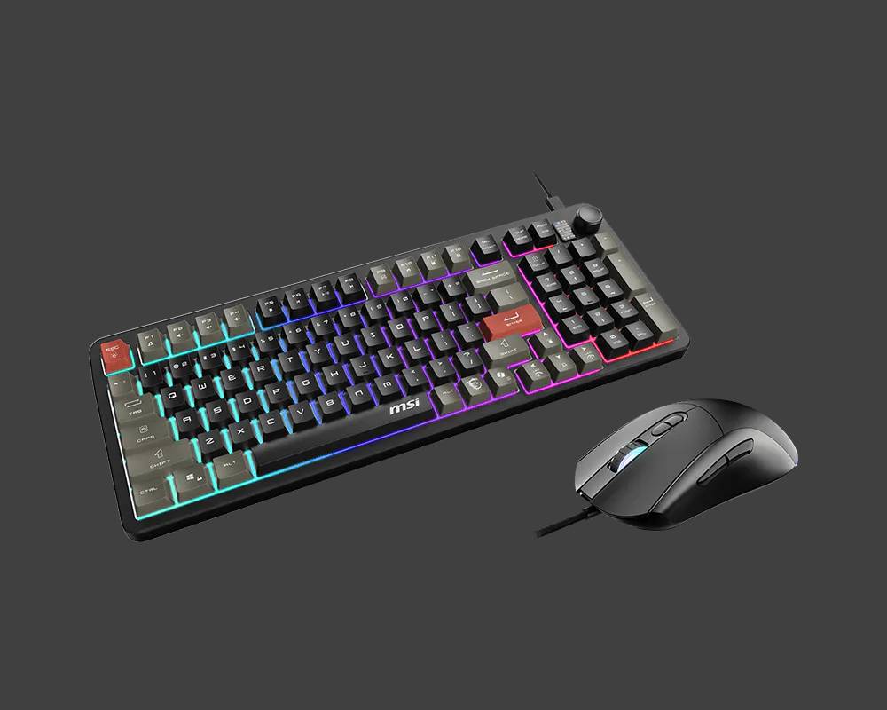 MSI FORGE GK110 GAMING KEYBOARD & MOUSE COMBO PACK