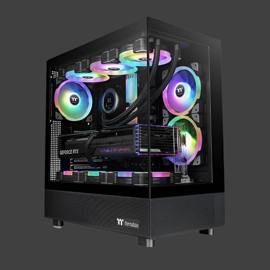 Thermaltake View 270 TG ARGB Mid Tower Case Black Edition