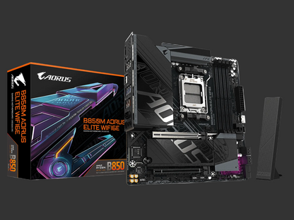 Gigabyte B850M AORUS ELITE WIFI6E AM5 mATX Motherboard