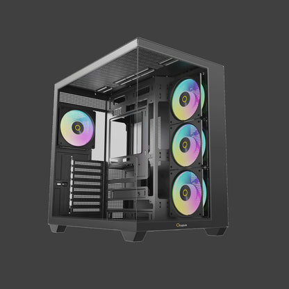 OCYPUS GAMMA C74 BLACK GAMING CASE