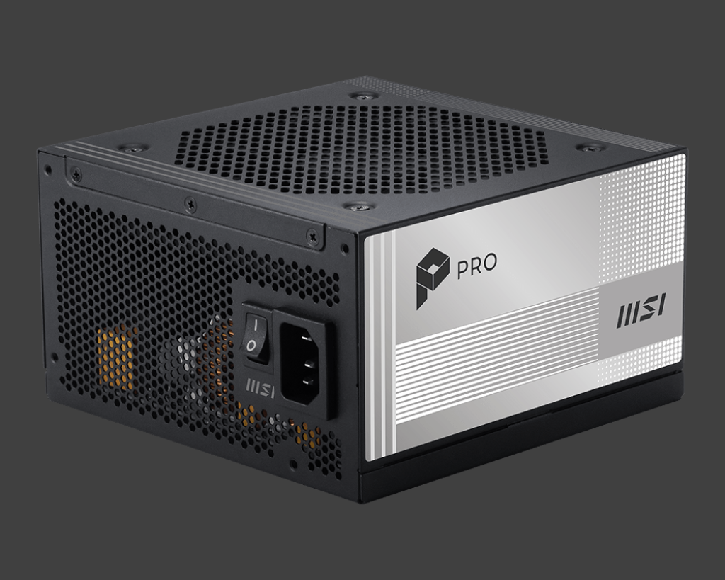 1000W MSI PRO A1000PL PCIE5 POWER SUPPLY