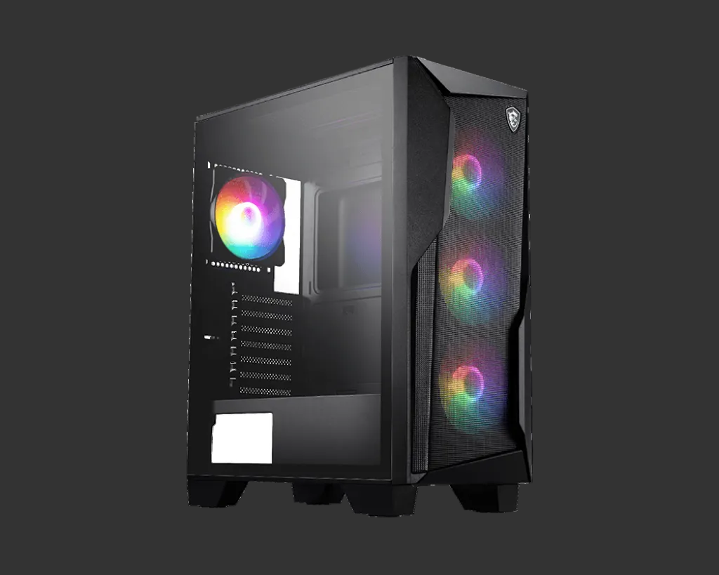 MSI MAG FORGE 130A AIRFLOW BLACK GAMING CASE