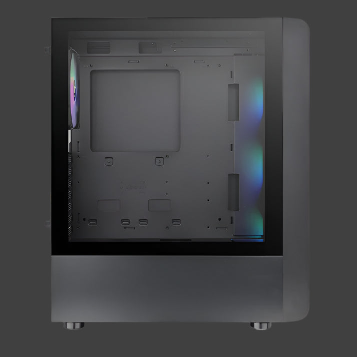 Thermaltake S200 PLUS ARGB TG Mid Tower Case Black Edition