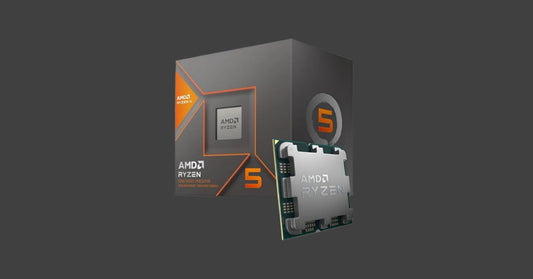 AMD Ryzen 5 8600G 6Cores/12Threads, 65 watts, Max Freq 5.050Ghz, 24MB Cache, Wraith Stealth Cooler, Radeon™ Graphics