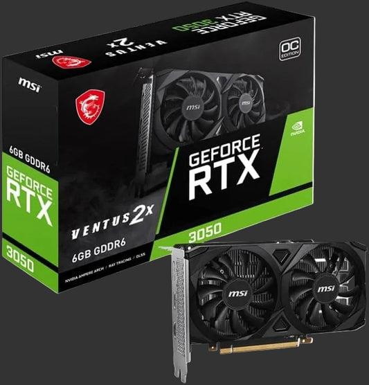 MSI GeForce RTX 3050 VENTUS 2X E 6G OC