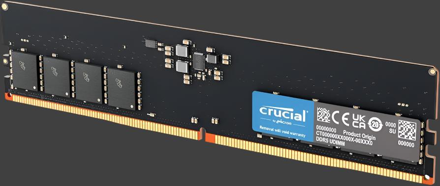 16GB DDR5 (1x16G) Crucial 4800MT/s RAM OEM Module