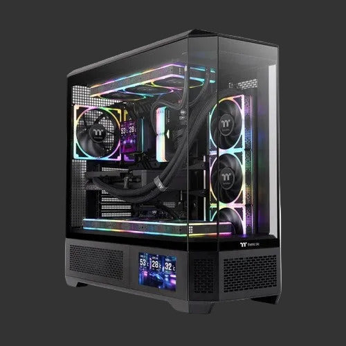 Thermaltake View 600 Tempered Glass Full Tower Case Black Edition