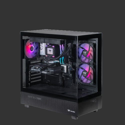 Thermaltake Gaming System Horizon V2 - AMD 7500F / RTX 5060/ B650 WIFI/ 32GB RAM/ View 270 ARGB BLACK