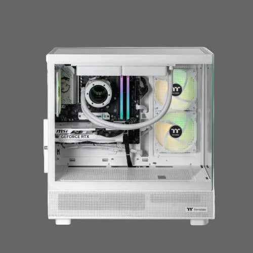 Thermaltake Gaming System Horizon V2 Snow - AMD 7500F / RTX 5060/ B650 WIFI/ 32GB RAM/ View 270 ARGB SNOW