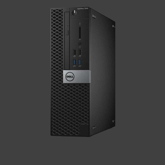 Dell OptiPlex 7040 SFF Desktop PC - i7-6700, 16GB RAM, 512GB SSD, Win11 Home (Refurbished)