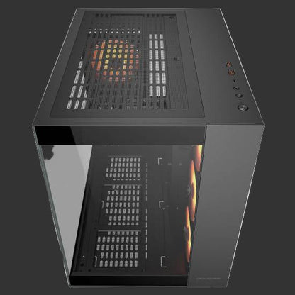 Cougar FV150 RGB BLACK Dual chamber TG Case 4x ARG B Fans