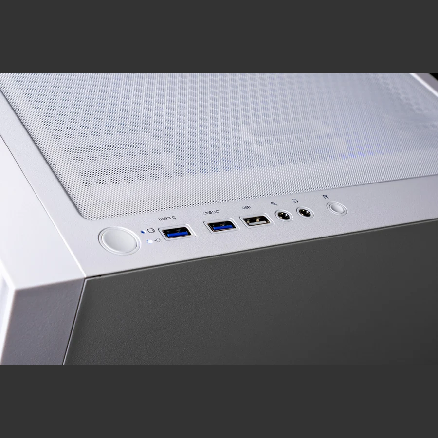 Thermaltake Gaming System Genesis Ultimate V5 Snow - AMD 5600 / RTX 5060/ B550M WIFI/ 16GB RAM/ H16 SNOW