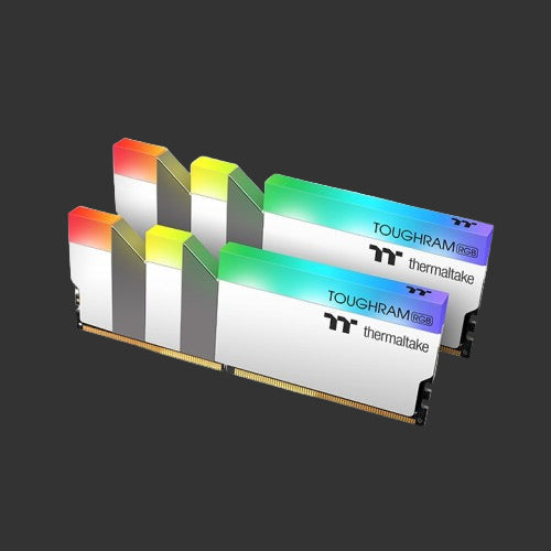 Thermaltake TOUGHRAM RGB 32GB (2 x 16GB) DDR4 3600MHz CL18 Memory Limited White Edition