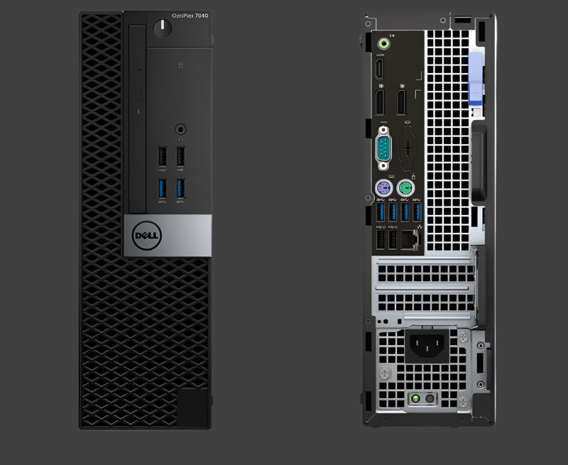 Dell OptiPlex 7040 SFF Desktop PC - i7-6700, 16GB RAM, 512GB SSD, Win11 Home (Refurbished)
