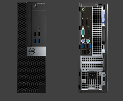 Dell OptiPlex 7040 SFF Desktop PC - i7-6700, 16GB RAM, 512GB SSD, Win11 Home (Refurbished)