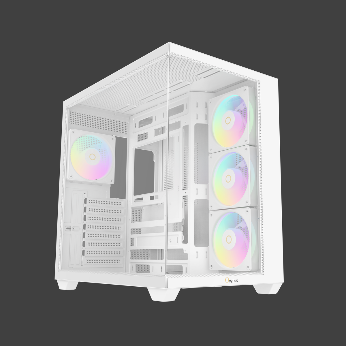 OCYPUS GAMMA C74 WHITE GAMING CASE