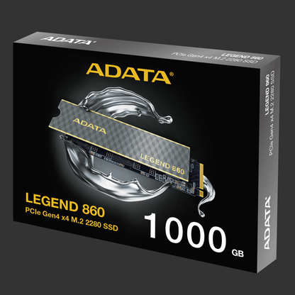 1TB ADATA LEGEND 860 M.2 SSD 2280/Gen4x4/Read 6000MB/s Write 5000MB/s