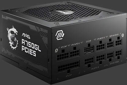 MSI MAG 750W ATX3.0 80 PLUS GOLD CERTIFIED, FULL MODULAR PSU
