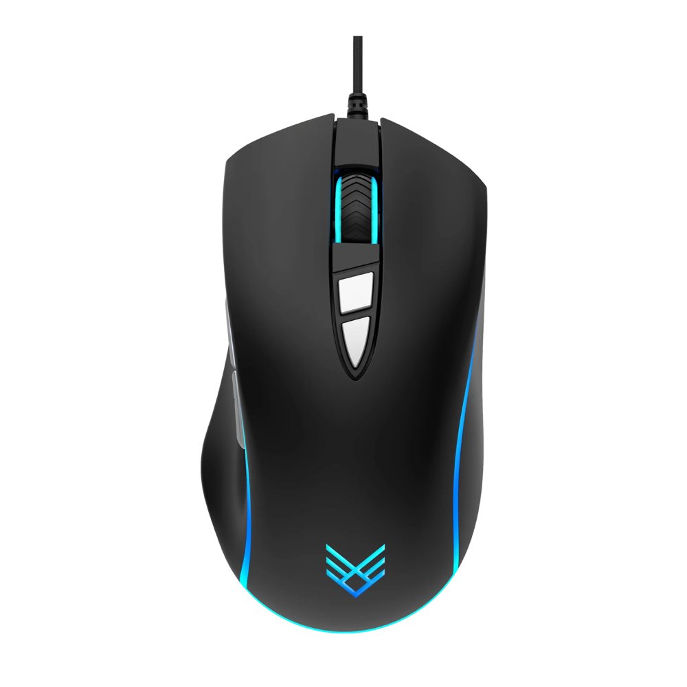 Audeeo Velocity Wired 7 Buttons Led Gaming Mouse Black