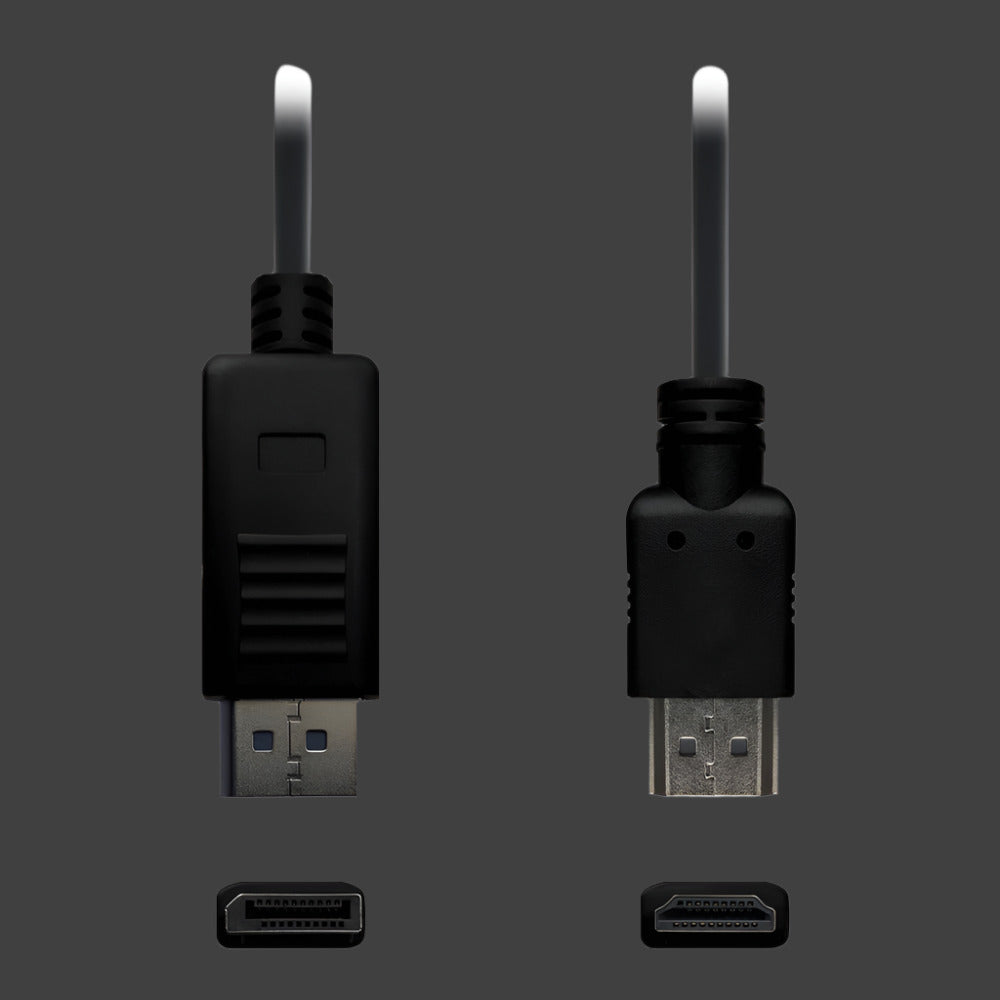 Axceltek CDPH-2 DP M to HDMI M 2M cable