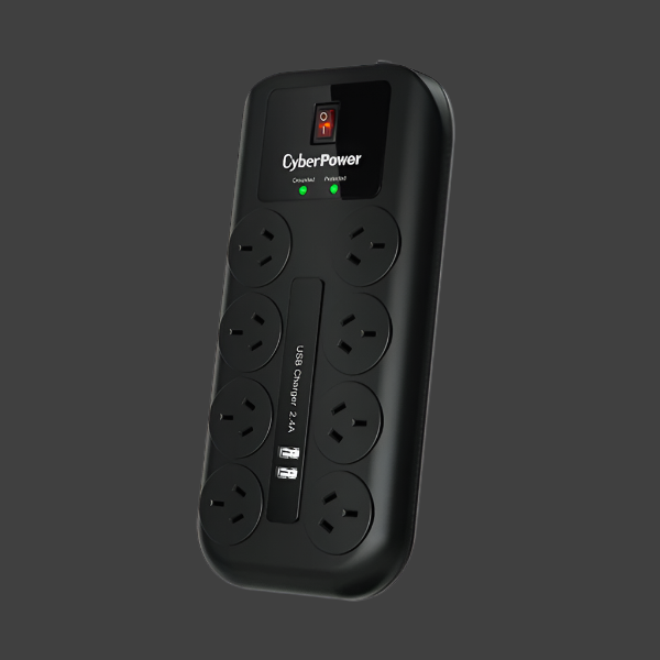 CYBER POWER 8 PORT SURGE PROTECTOR