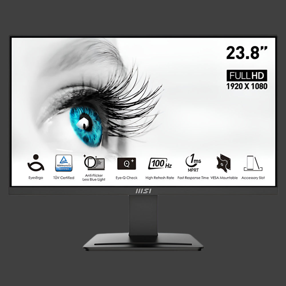 MSI PRO MP2412 23.8" 100Hz 1ms Monitor