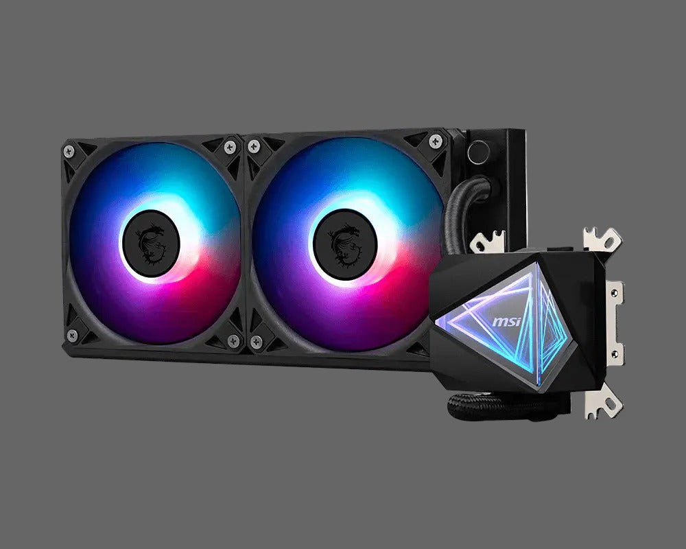 MSI MAG CORELIQUID I240 - ARGB Gen2, PWM, 2*Fans, 120*120*25mm.