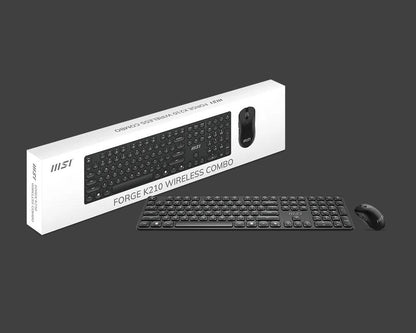 MSI FORGE K210 WIRELESS KEYBOARD & MOUSE COMBO PACK