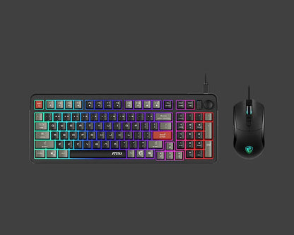 MSI FORGE GK110 GAMING KEYBOARD & MOUSE COMBO PACK