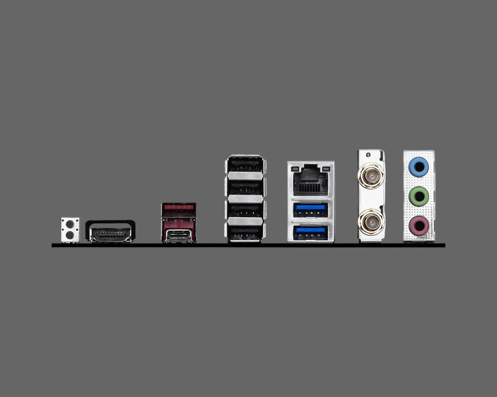 Row of electronic devices on a white background