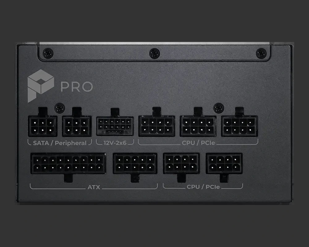MSI PRO A850PL Platinum PCIE5 850W Power Supply