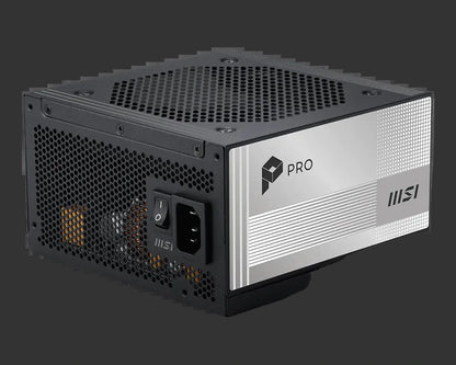 MSI PRO A850PL Platinum PCIE5 850W Power Supply