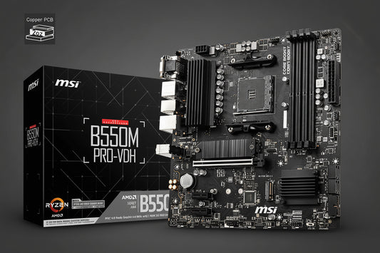 MSI B550M PRO-VDH Wifi AM4 Motherboard
