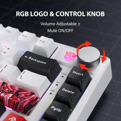 Transformers GK03 Wireless Mechanical Keyboard | Re-boot IT Solutions Townsville