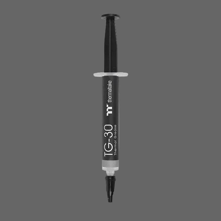 Thermal paste tube with ThermaTak branding on a white background