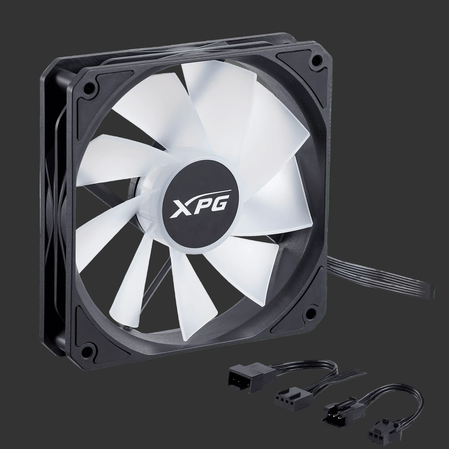 ADATA XPG VENTO R ARGB PWM REVERSE FLOW WHITE FAN (3 PACK)