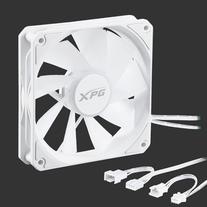 ADATA XPG VENTO R ARGB PWM REVERSE FLOW WHITE FAN (3 PACK)